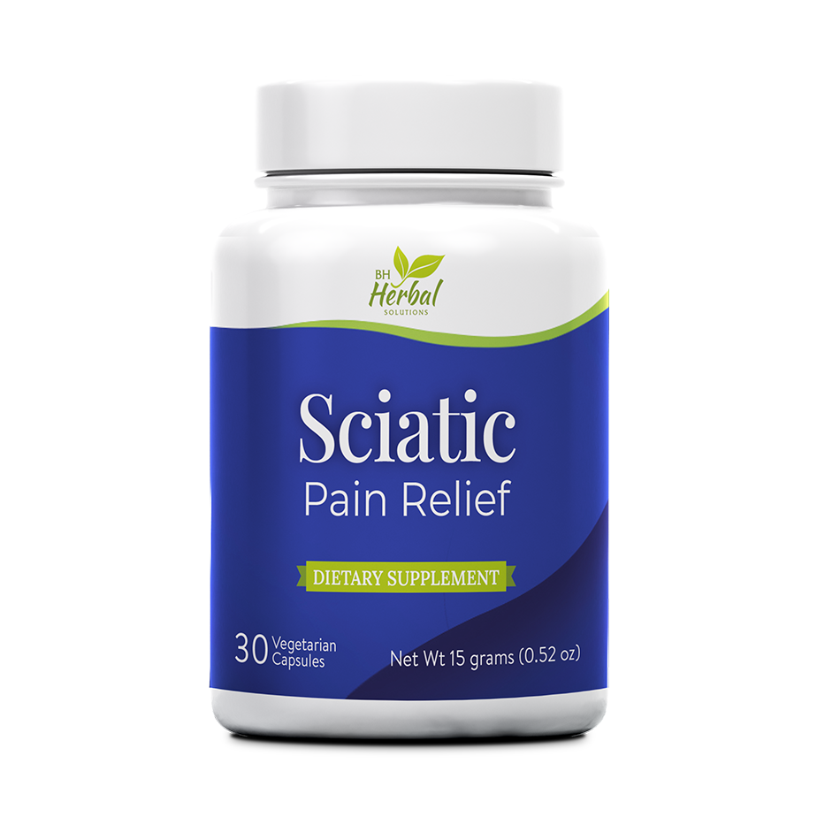 Sciatic Relief - Natural Sciatica Nerve Supplement - Herbal Sciatica Relief — supplement pack