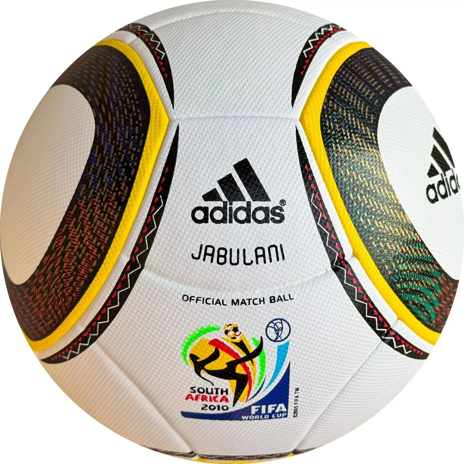 JABULANI Football | Official Match Ball | World Cup 2010 Soccer Ball | Size (5) — retail product