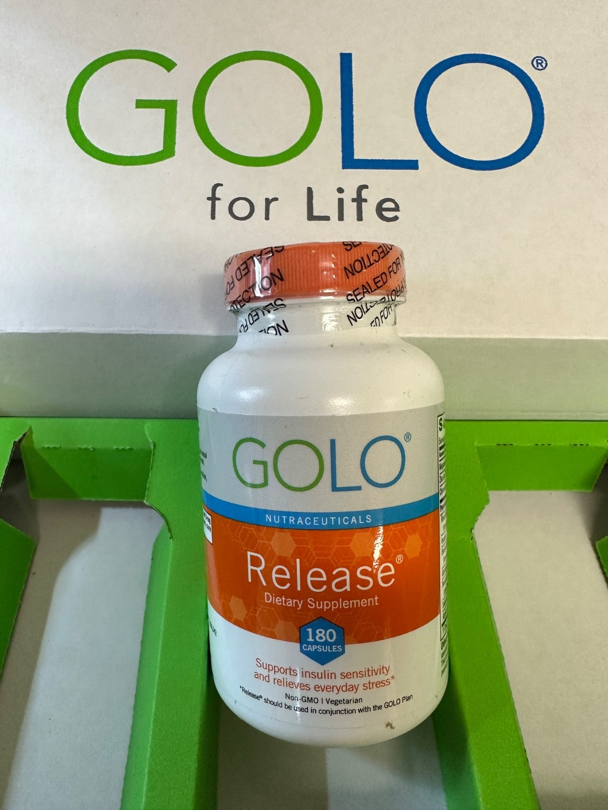 GOLO Release Dietary Supplement 90 Capsules New — supplement pack