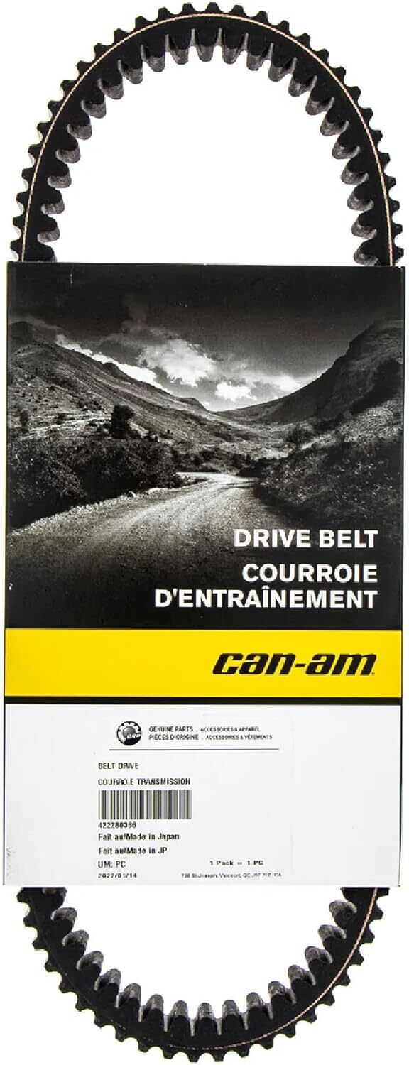 Can-Am OEM Clutch Drive Belt, 422280366 — automotive replacement part