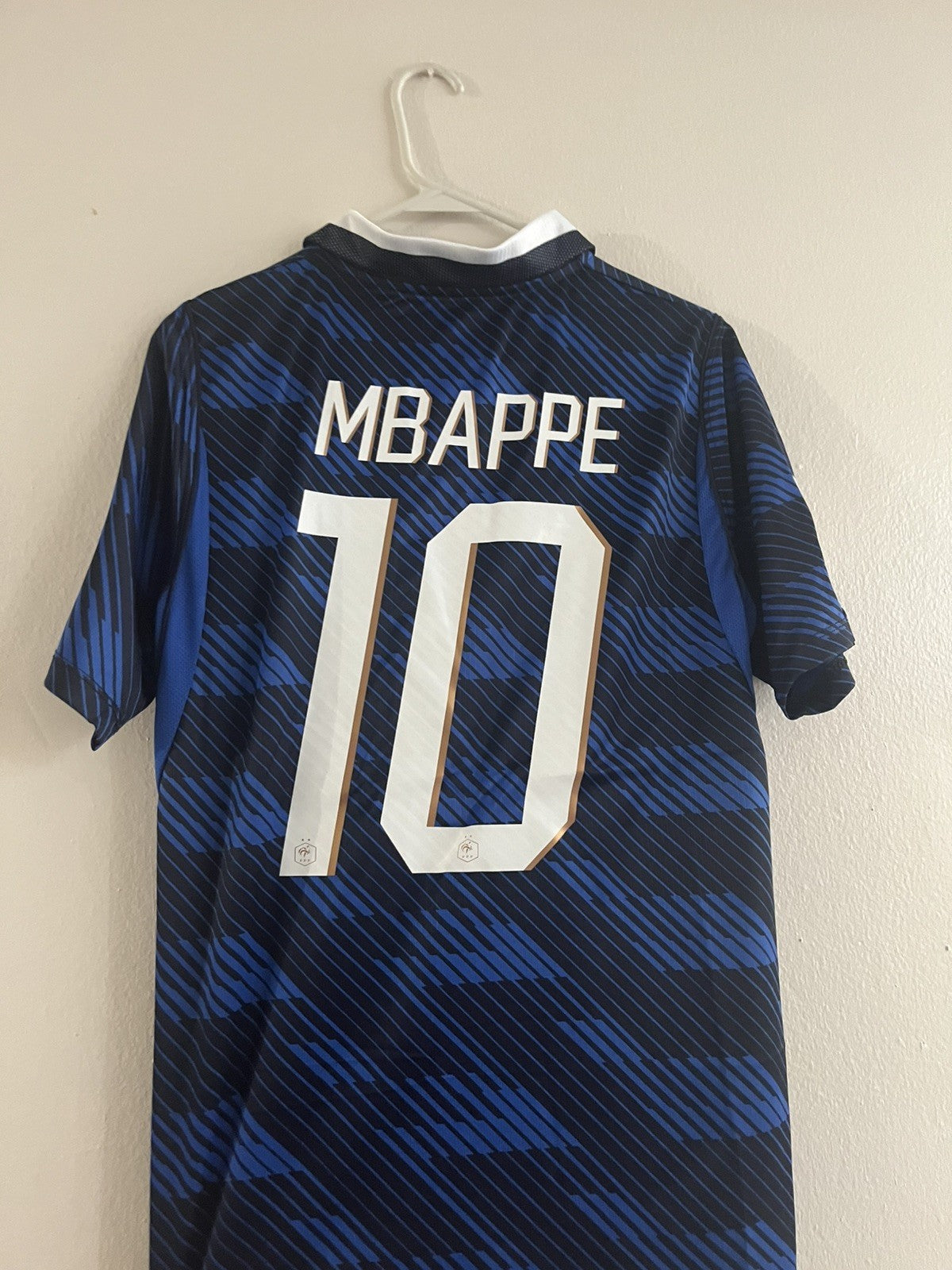 Mbappe France Football Home Jersey #10 Size (S, M, L, XL) — retail product