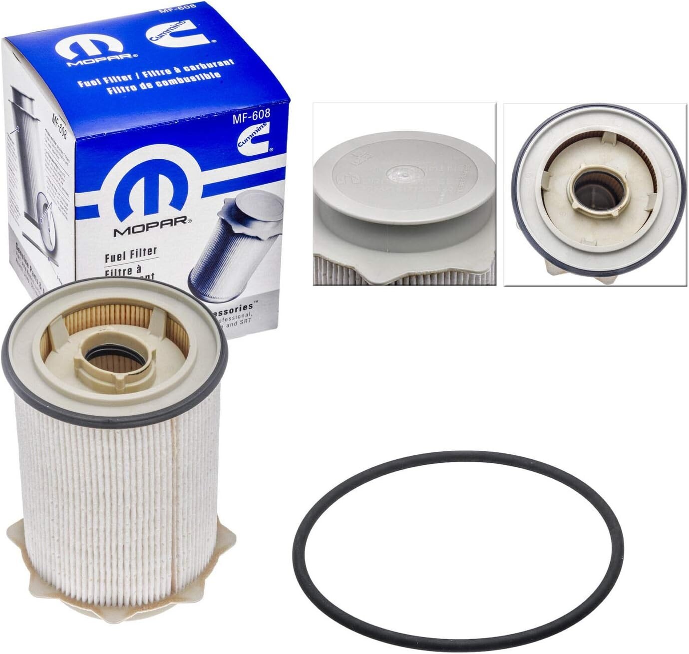 Mopar MO-608 Fuel Filter Cummins Diesel 2010-2012 Dodge Ram 6.7L 68065608AB OEM — automotive replacement part