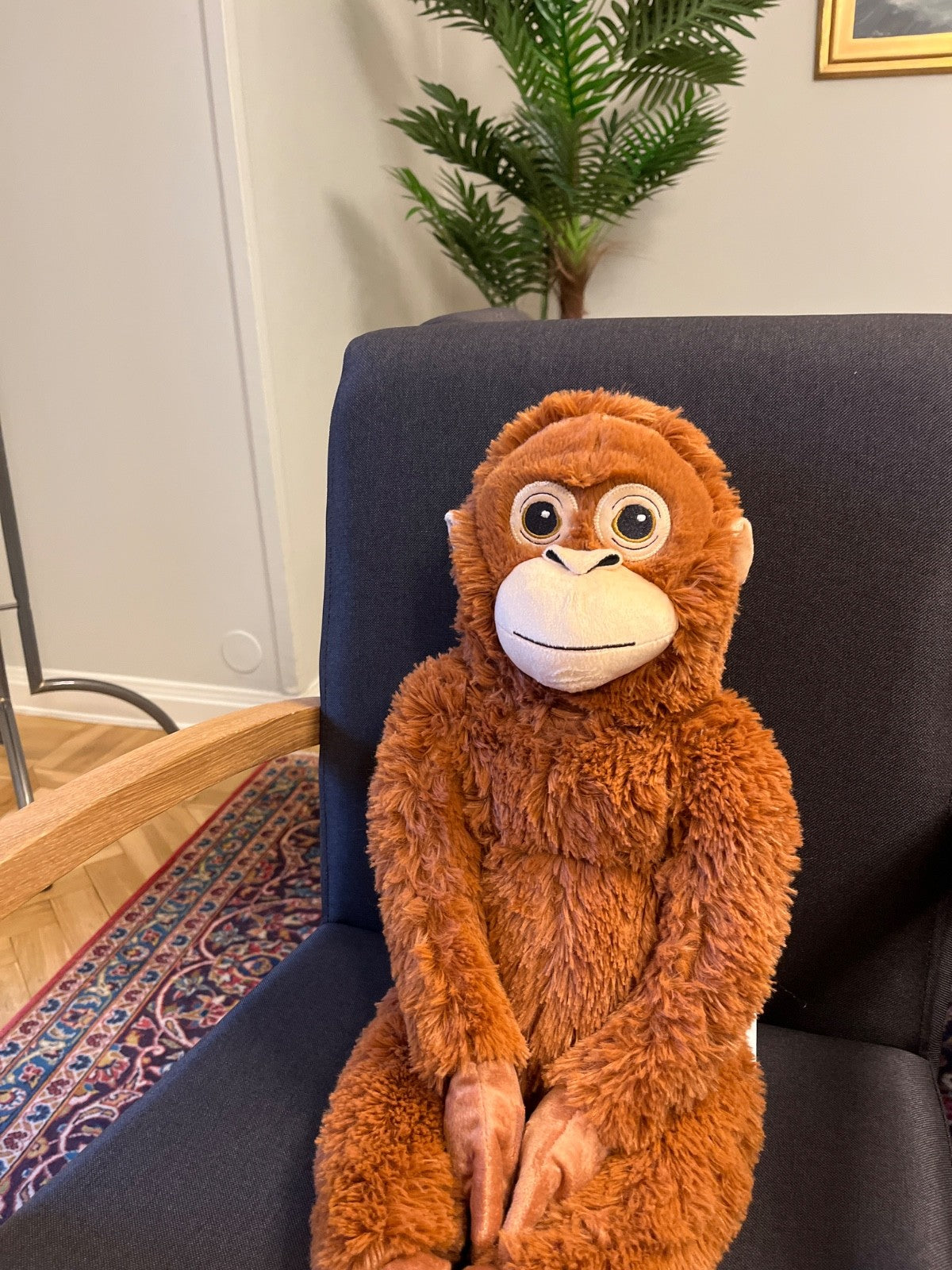 Punch Orangutan Djungeskog Monkey Brown 26 inch Ikea Plush 10402841 — retail product