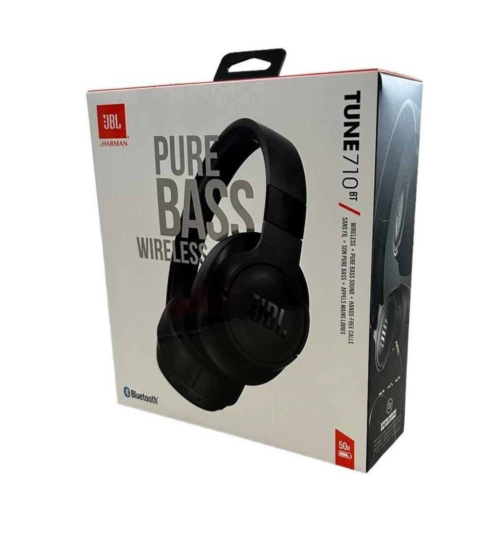 JBL TUNE 710BT WIRELESS BLUETOOTH OVER-EAR HEADPHONES- BRAND — consumer electronics product